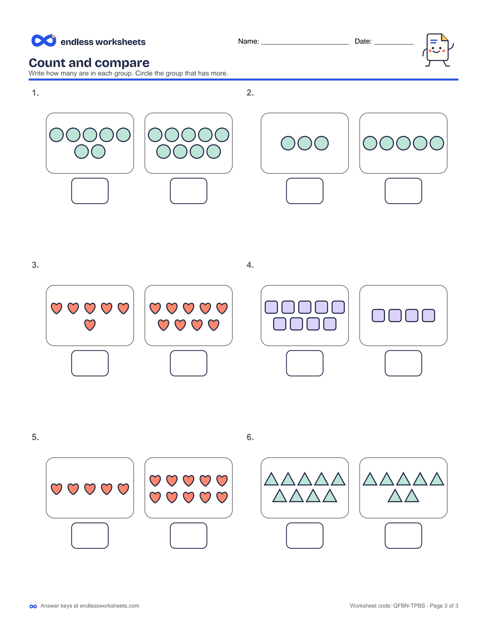 Worksheet, page 3 of 3