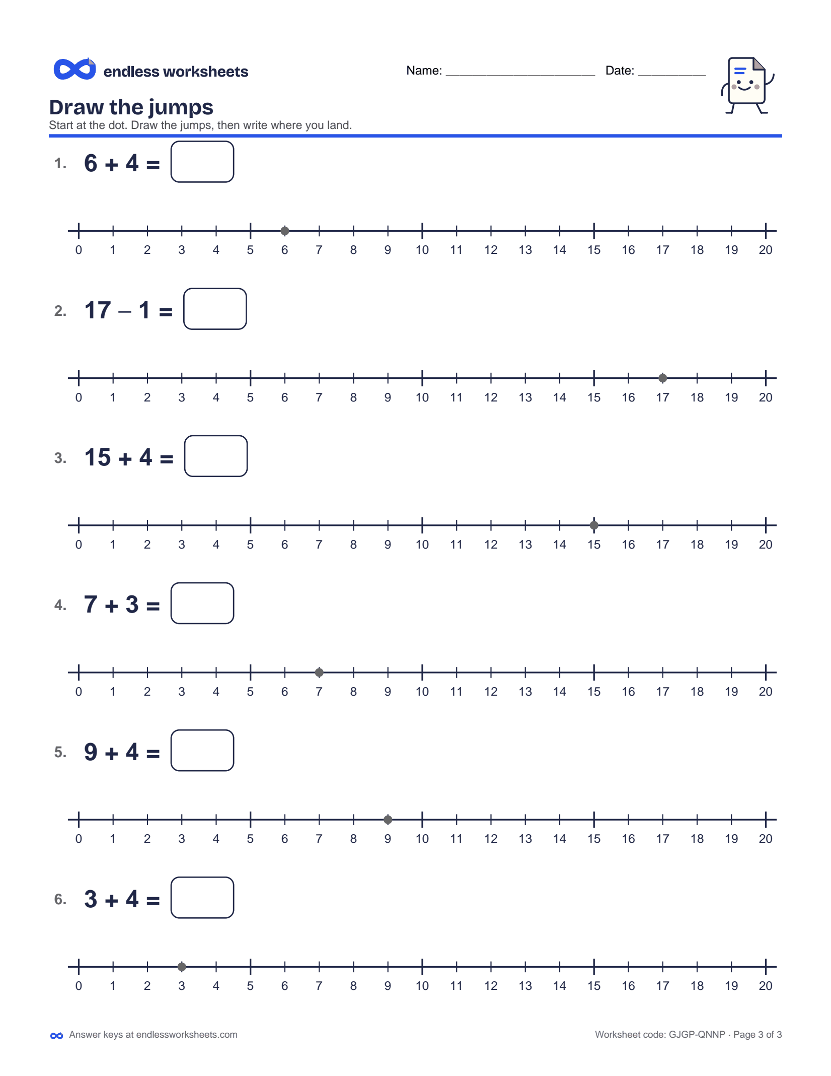 Worksheet, page 3 of 3