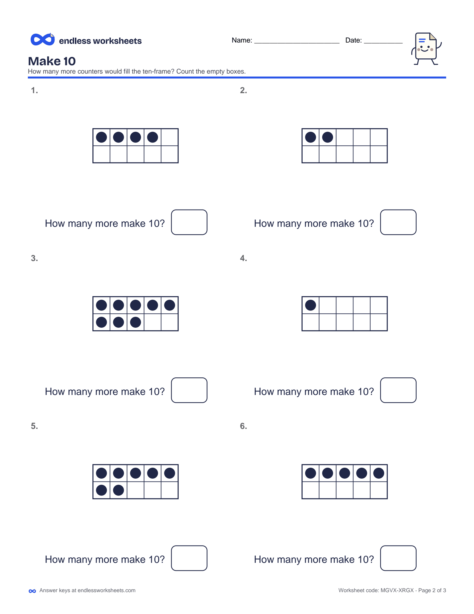 Worksheet, page 2 of 3