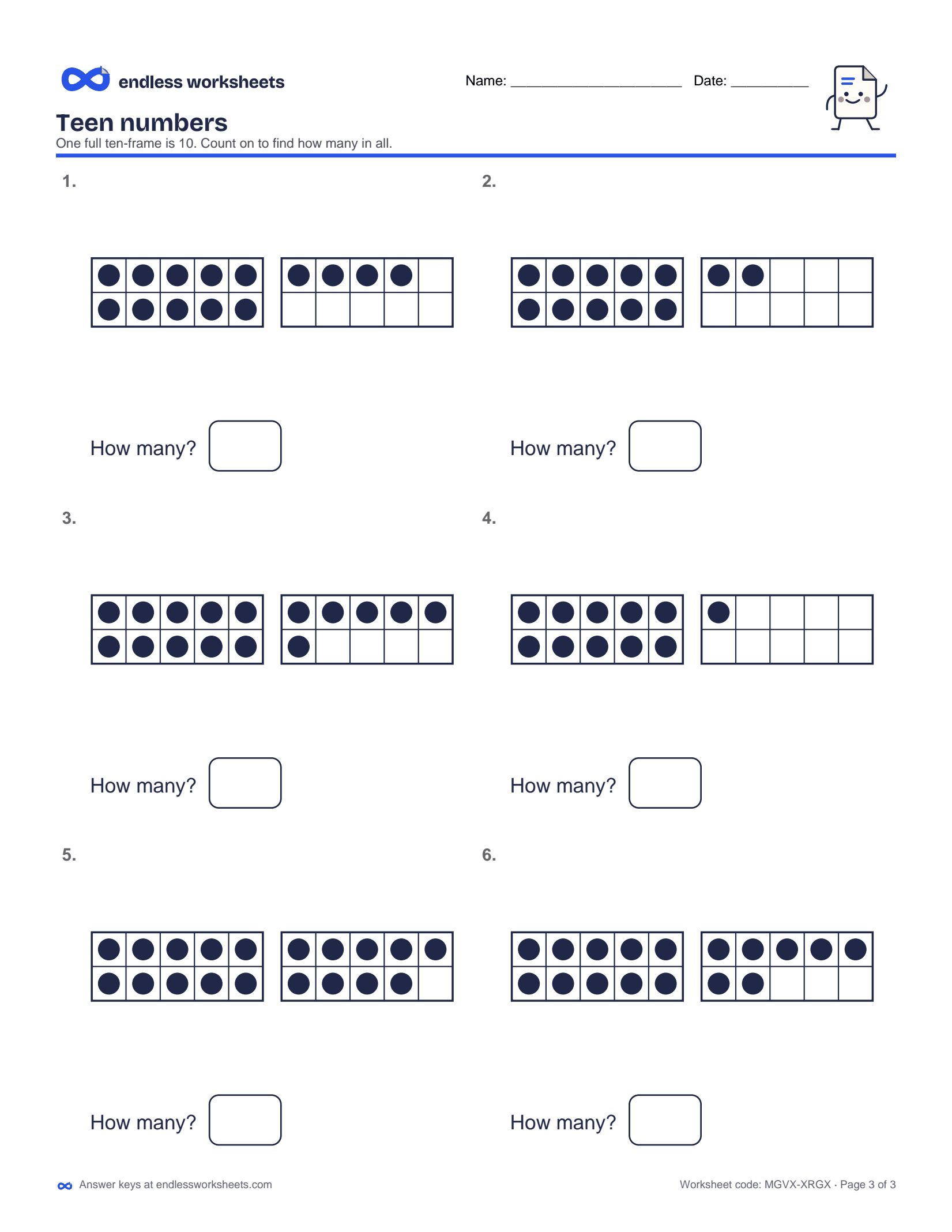 Worksheet, page 3 of 3